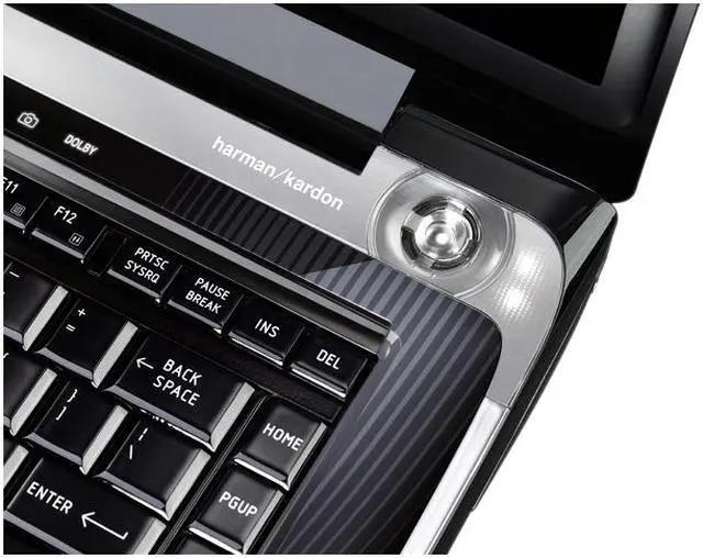 Alt view image 4 of 8 - TOSHIBA Laptop Qosmio Intel Core 2 Duo P7350 4GB Memory 320GB HDD NVIDIA GeForce 9200M GS 15.4" Windows Vista Home Premium 64-bit Edition F50-01U