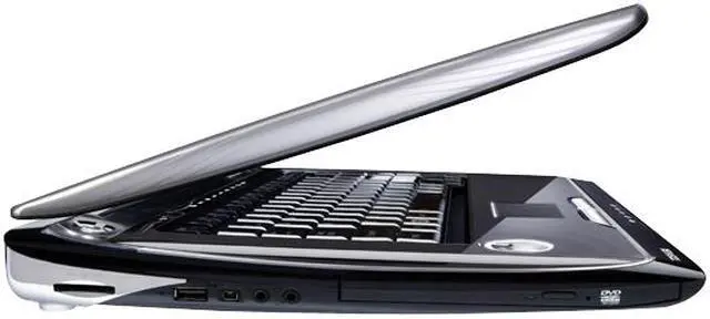 Alt view image 6 of 8 - TOSHIBA Laptop Qosmio Intel Core 2 Duo P7350 4GB Memory 320GB HDD NVIDIA GeForce 9200M GS 15.4" Windows Vista Home Premium 64-bit Edition F50-01U