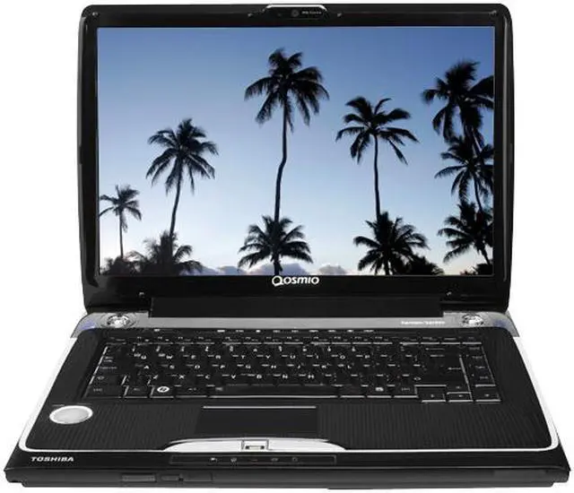 Alt view image 2 of 8 - TOSHIBA Laptop Qosmio Intel Core 2 Duo P7350 4GB Memory 320GB HDD NVIDIA GeForce 9200M GS 15.4" Windows Vista Home Premium 64-bit Edition F50-01U