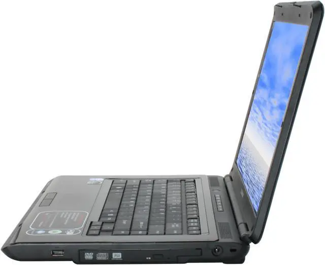 Alt view image 2 of 11 - TOSHIBA Laptop Satellite Intel Pentium T3400 2GB Memory 160GB HDD Intel GMA 4500M 15.4" Windows Vista Home Premium L305-S5921
