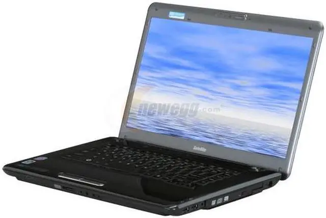 Main image of TOSHIBA Laptop Satellite Intel Core 2 Duo P8600 4GB Memory 500GB HDD Intel GMA 4500MHD 16.0" Windows Vista Home Premium 64-bit A355-S6940