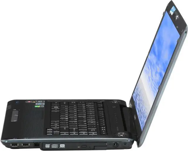 Alt view image 2 of 12 - TOSHIBA Laptop Satellite AMD Turion X2 Ultra ZM-82 3GB Memory 320GB HDD ATI Mobility Radeon HD 3650 15.4" Windows Vista Home Premium A305D-S6914