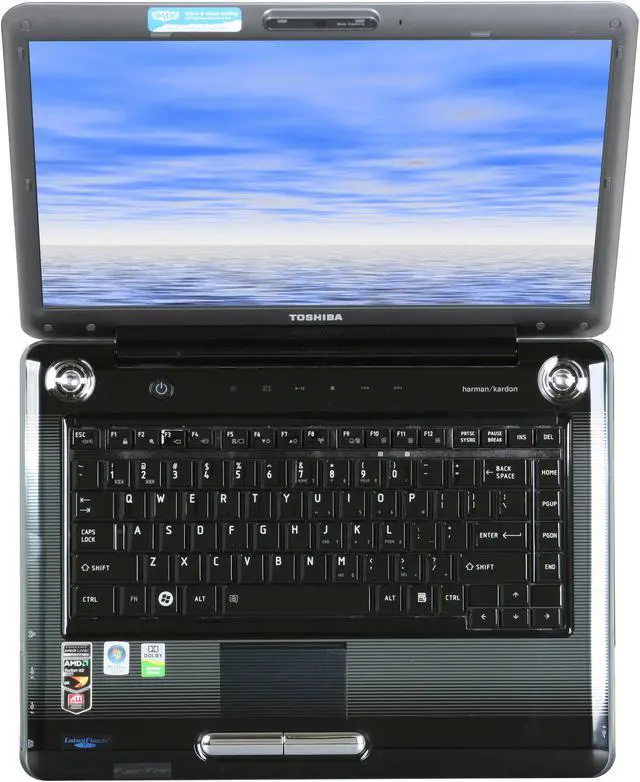Alt view image 7 of 12 - TOSHIBA Laptop Satellite AMD Turion X2 Ultra ZM-82 3GB Memory 320GB HDD ATI Mobility Radeon HD 3650 15.4" Windows Vista Home Premium A305D-S6914