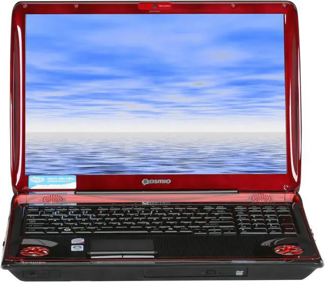 Alt view image 6 of 12 - TOSHIBA Qosmio 17.0" Intel Core 2 Duo P8600 4GB Memory DDR3 1066 Windows Vista Home Premium 64-bit X305-Q711