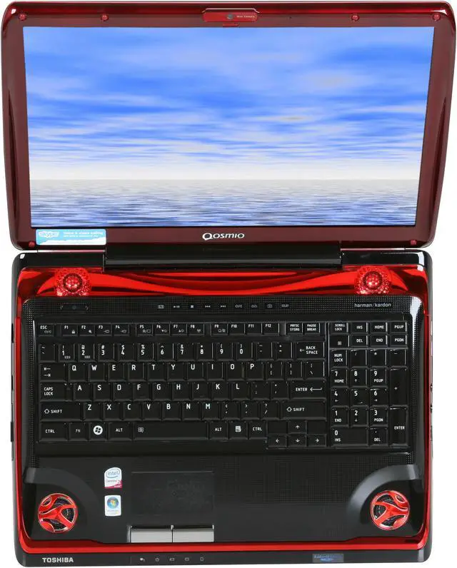 Alt view image 7 of 12 - TOSHIBA Qosmio 17.0" Intel Core 2 Duo P8600 4GB Memory DDR3 1066 Windows Vista Home Premium 64-bit X305-Q711