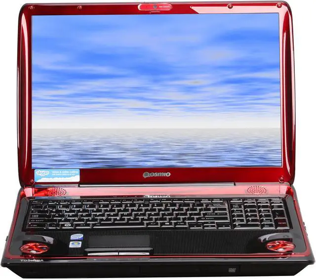 Alt view image 6 of 13 - TOSHIBA Laptop Qosmio Intel Core 2 Quad Q9000 4GB Memory 384GB HDD NVIDIA GeForce 9800M GTX 17.0" Windows Vista Ultimate 64-bit X305-Q725