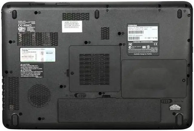 Alt view image 7 of 8 - TOSHIBA Laptop Satellite Intel Core 2 Duo T6500 4GB Memory 250GB HDD ATI Mobility Radeon HD 4650 16.0" Windows Vista Home Premium 64-bit A505-S6969