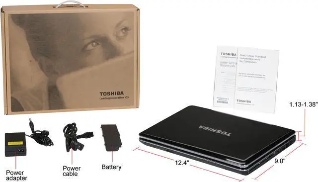 Alt view image 8 of 8 - TOSHIBA Satellite 16.0" Intel Core 2 Duo P7350 6GB Memory DDR2 800 Windows Vista Home Premium 64-bit PSAP3U-01400C