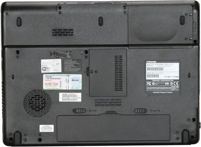 Alt view image 8 of 9 - TOSHIBA Laptop Satellite Intel Pentium T4200 2GB Memory 250GB HDD Intel GMA 4500M 15.4" Windows Vista Home Premium L305-S5962