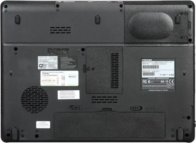 Alt view image 7 of 8 - TOSHIBA Laptop Satellite Pro Intel Core 2 Duo T6670 3GB Memory 320GB HDD Intel GMA 4500MHD 15.4" Windows XP Professional L300-EZ1525