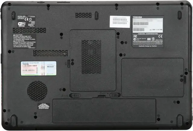 Alt view image 7 of 8 - TOSHIBA Laptop Satellite Intel Pentium T4300 3GB Memory 250GB HDD ATI Mobility Radeon HD 4570 15.6" Windows 7 Home Premium L505-S5995
