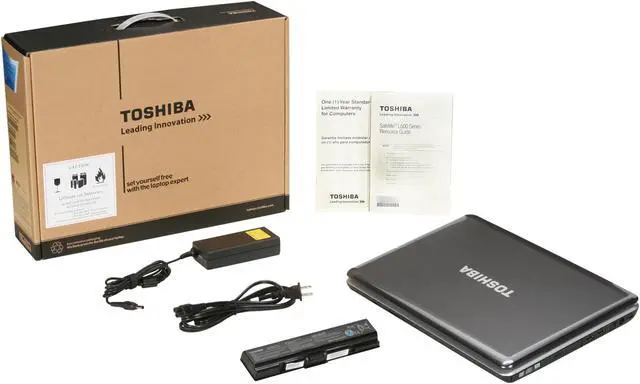 Alt view image 8 of 8 - TOSHIBA Laptop Satellite Intel Pentium T4300 3GB Memory 250GB HDD ATI Mobility Radeon HD 4570 15.6" Windows 7 Home Premium L505-S5995