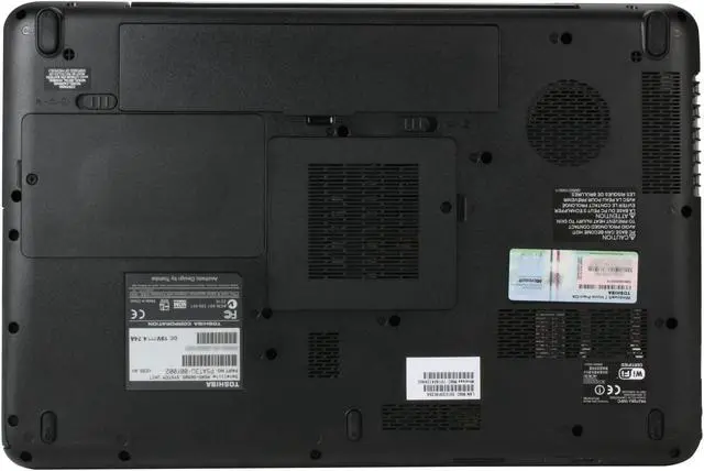Alt view image 7 of 8 - TOSHIBA Laptop Satellite Intel Core 2 Duo T6600 4GB Memory 250GB HDD NVIDIA GeForce GT 230M 16.0" Windows 7 Home Premium 64-bit A505-S6985