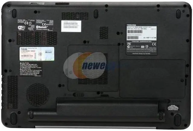 Alt view image 4 of 9 - TOSHIBA Laptop Satellite Intel Core 2 Duo P7450 6GB Memory 500GB HDD + 64GB SSD HDD NVIDIA GeForce GT 230M 16.0" Windows 7 Home Premium 64-bit A505-S6999