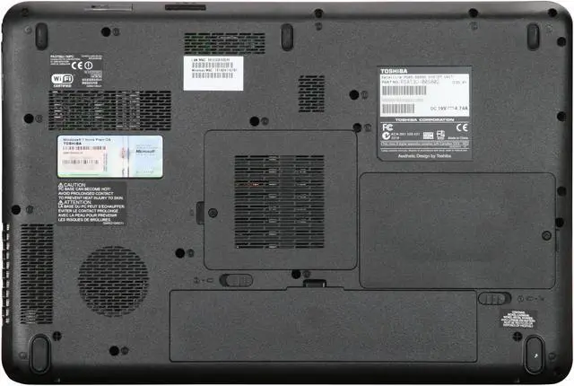 Alt view image 7 of 8 - TOSHIBA Laptop Satellite Intel Core 2 Duo P7450 4GB Memory 500GB HDD NVIDIA GeForce GT 230M 16.0" Windows 7 Home Premium 64-bit A505-S6992