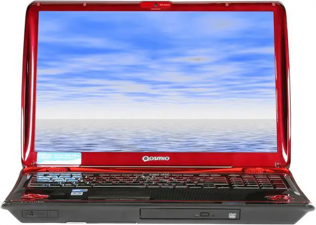 Alt view image 5 of 8 - TOSHIBA Laptop Qosmio Intel Core 2 Duo P8700 4GB Memory 320GB HDD NVIDIA GeForce 9800M GTS 17.0" Windows Vista Home Premium 64-bit X305-Q715