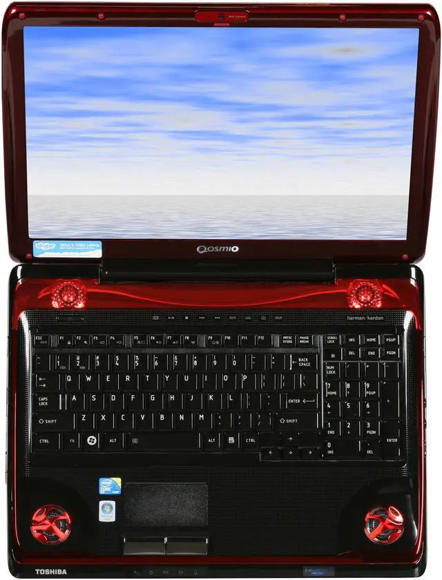 Alt view image 6 of 8 - TOSHIBA Laptop Qosmio Intel Core 2 Duo P8700 4GB Memory 320GB HDD NVIDIA GeForce 9800M GTS 17.0" Windows Vista Home Premium 64-bit X305-Q715