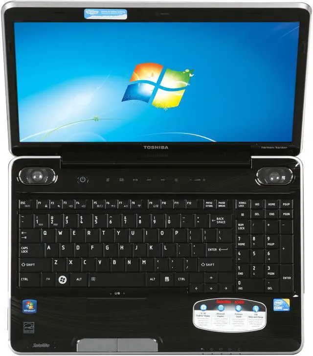Alt view image 6 of 8 - TOSHIBA Laptop Satellite Intel Core i7-720QM 4GB Memory 500GB HDD NVIDIA GeForce GT 330M 16.0" Windows 7 Home Premium 64-bit A505-S6035