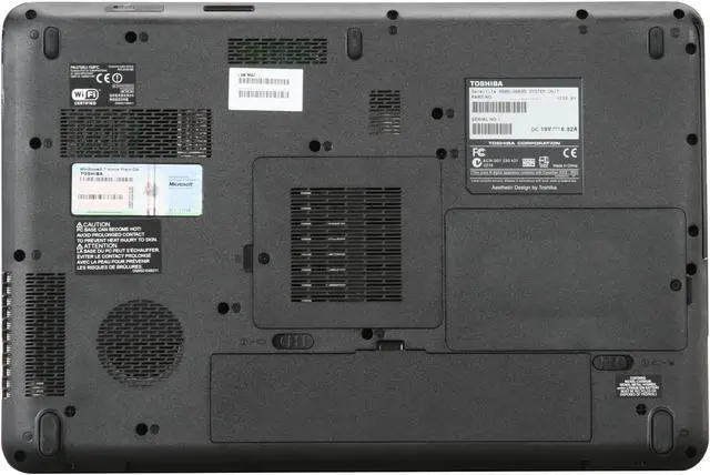 Alt view image 7 of 8 - TOSHIBA Laptop Satellite Intel Core i7-720QM 4GB Memory 500GB HDD NVIDIA GeForce GT 330M 16.0" Windows 7 Home Premium 64-bit A505-S6035