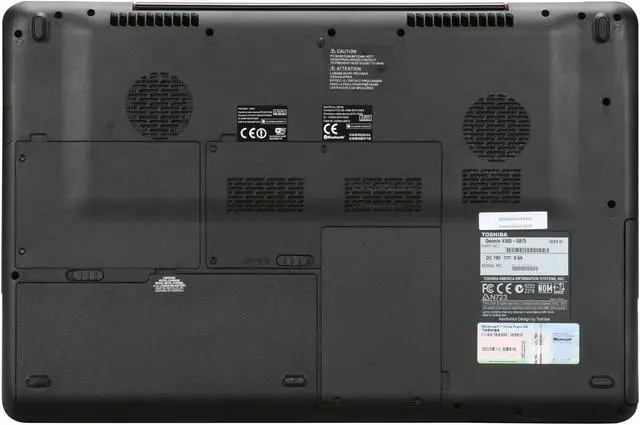 Alt view image 7 of 8 - TOSHIBA Laptop Qosmio Intel Core i7-720QM 6GB Memory 320GB HDD NVIDIA GeForce GTS 360M 18.4" Windows 7 Home Premium 64-bit X505-Q875