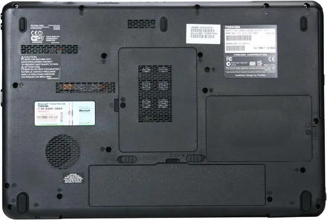 Alt view image 7 of 8 - TOSHIBA Laptop Satellite AMD Sempron M100 2GB Memory 250GB HDD ATI Radeon 4100 15.6" Windows 7 Home Premium 64-bit L505D-LS5002