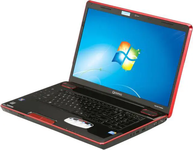 Main image of TOSHIBA Laptop Qosmio Intel Core i7-720QM 6GB Memory 500GB HDD + 64GB SSD HDD NVIDIA GeForce GTS 360M 18.4" Windows 7 Home Premium 64-bit X505-Q880