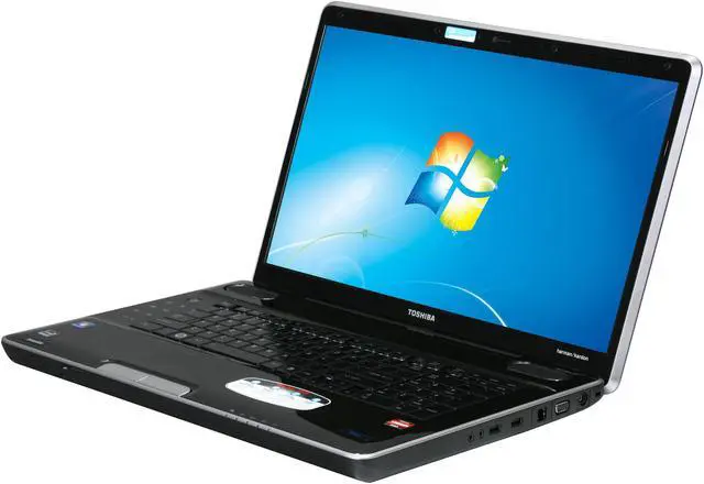 Main image of TOSHIBA Laptop Satellite AMD Turion II M520 4GB Memory 500GB HDD ATI Radeon HD 4200 18.4" Windows 7 Home Premium 64-bit P505D-S8000