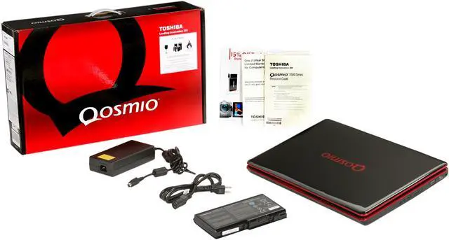 Alt view image 8 of 8 - TOSHIBA Laptop Qosmio Intel Core i5-450M 4GB Memory 500GB HDD NVIDIA GeForce GTS 360M 18.4" Windows 7 Home Premium 64-bit X505-Q885