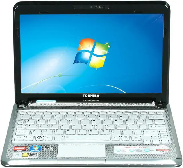 Alt view image 2 of 7 - TOSHIBA Satellite T215D-S1150 Gemini Black AMD Athlon II Neo K325(1.30 GHz) 11.6" 2GB Memory 320GB HDD Netbook