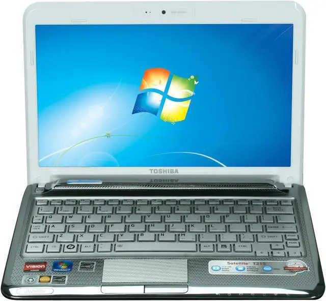 Alt view image 3 of 7 - TOSHIBA Satellite T215D-S1150WH Gemini White AMD Athlon II Neo K325(1.30 GHz) 11.6" 2GB Memory 320GB HDD Netbook