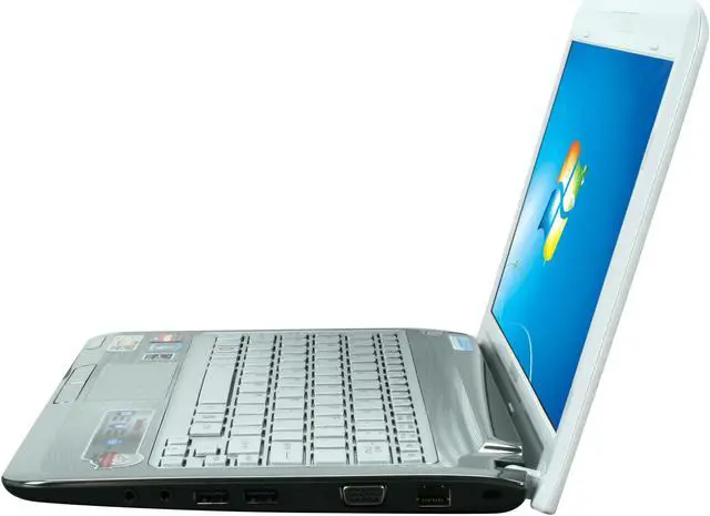 Alt view image 5 of 7 - TOSHIBA Satellite T215D-S1150WH Gemini White AMD Athlon II Neo K325(1.30 GHz) 11.6" 2GB Memory 320GB HDD Netbook