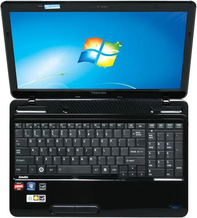 Alt view image 6 of 8 - TOSHIBA Laptop Satellite AMD Turion II P520 4GB Memory 320GB HDD ATI Mobility Radeon HD 5145 15.6" Windows 7 Home Premium 64-bit L655D-S5067