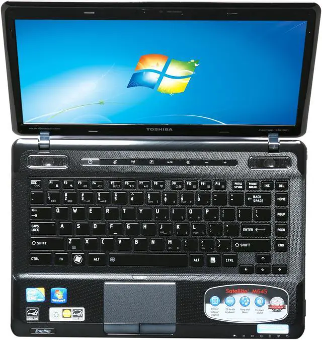 Alt view image 6 of 8 - TOSHIBA Laptop Satellite Intel Core i5-450M 4GB Memory 500GB HDD NVIDIA GeForce GT 330M 14.0" Windows 7 Home Premium 64-bit M645-S4055