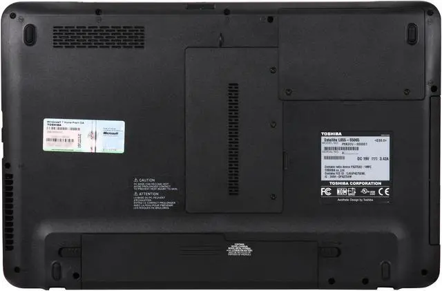 Alt view image 7 of 8 - TOSHIBA Laptop Satellite Intel Core i3-350M 4GB Memory 320GB HDD Intel HD Graphics 15.6" Windows 7 Home Premium 64-bit L655-S5065