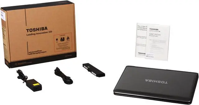Alt view image 8 of 8 - TOSHIBA Laptop Satellite Intel Core i3-350M 4GB Memory 320GB HDD Intel HD Graphics 15.6" Windows 7 Home Premium 64-bit L655-S5065