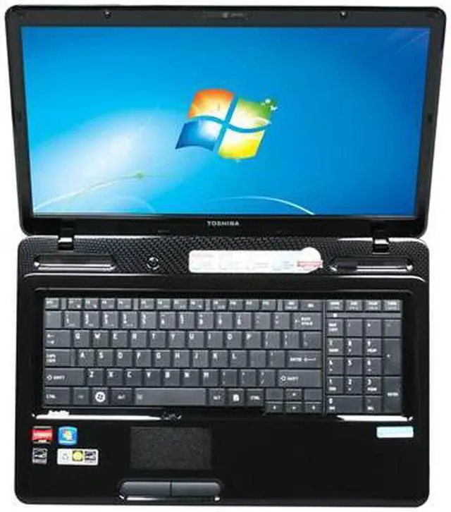Alt view image 6 of 8 - TOSHIBA Laptop Satellite AMD Athlon II P320 4GB Memory 320GB HDD ATI Radeon HD 4250 17.3" Windows 7 Home Premium 64-bit L675D-S7013
