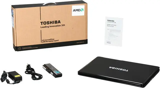Alt view image 8 of 8 - TOSHIBA Laptop Satellite AMD Athlon II P320 4GB Memory 320GB HDD ATI Radeon HD 4250 17.3" Windows 7 Home Premium 64-bit L675D-S7013