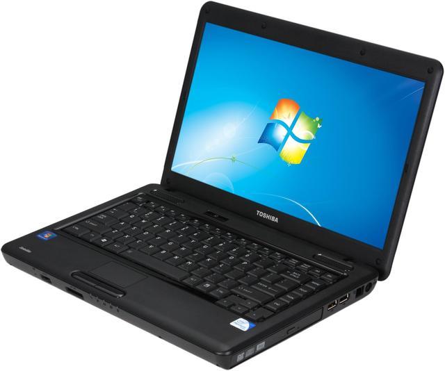 TOSHIBA Laptop Satellite Intel Pentium T4400 3GB Memory 320GB HDD 
