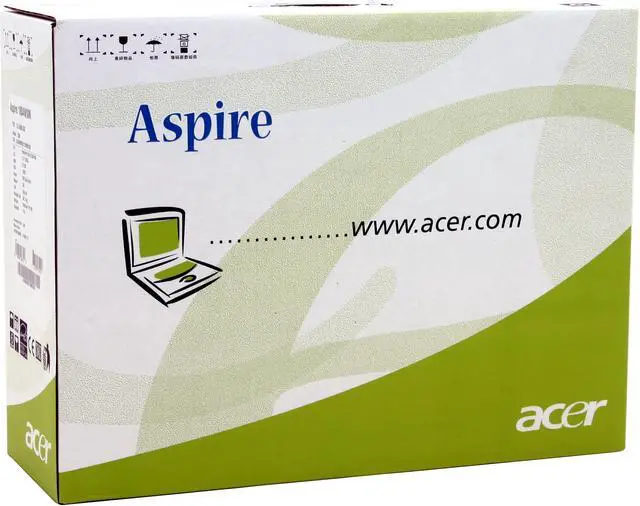 Alt view image 12 of 12 - Acer Laptop Aspire Intel Pentium 4 540 512MB Memory 100GB HDD ATI Mobility Radeon X600 17.0" Windows XP Professional AS1804WSMi-128MB-XPP