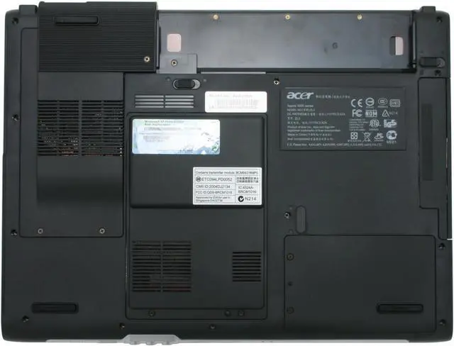 Alt view image 10 of 12 - Acer Laptop Aspire 3000 2800+ 256MB Memory 40GB HDD SiS Mirage 2 15.0" Windows XP Home AS3002LCi