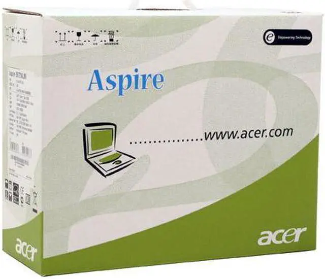 Alt view image 16 of 17 - Acer Laptop Aspire Intel Core Duo T2300 1GB Memory 100GB HDD ATI Mobility Radeon X1400 15.4" Windows XP Home AS5672WLMi-XPH