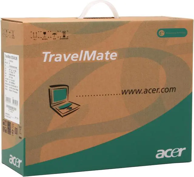 Alt view image 14 of 15 - Acer Laptop TravelMate 8200 Intel Core Duo T2500 2GB Memory 120GB HDD ATI Mobility Radeon X1600 15.4" Windows XP Professional TM8204WLMi
