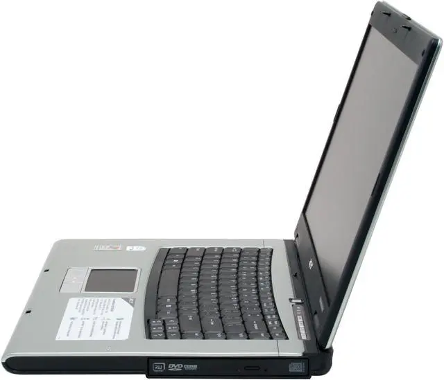 Alt view image 5 of 16 - Acer Laptop TravelMate Intel Core Duo T2300 1GB Memory 100GB HDD Intel GMA 950 15.4" Windows XP Professional TM4202WLMi- XP Pro