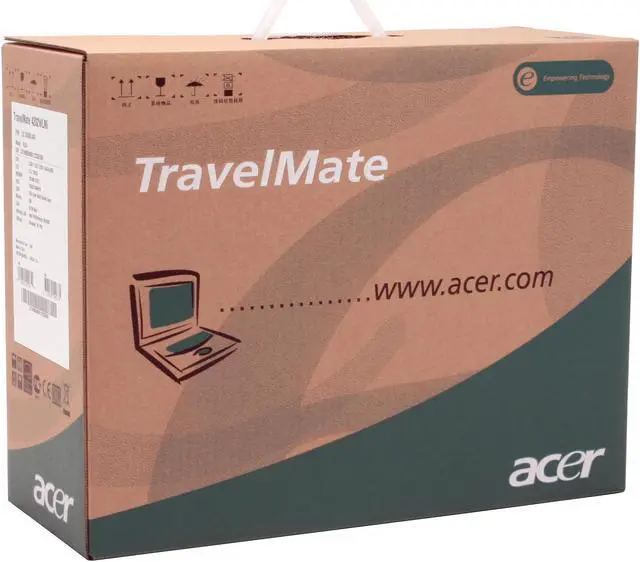 Alt view image 15 of 16 - Acer Laptop TravelMate Intel Core Duo T2300 1GB Memory 100GB HDD Intel GMA 950 15.4" Windows XP Professional TM4202WLMi- XP Pro