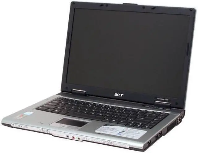 Alt view image 2 of 14 - Acer TravelMate 14.1" Intel Celeron M 370 256MB Memory DDR2 400 Windows XP Home LX.TB205.077