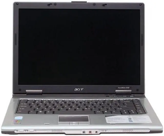 Alt view image 3 of 14 - Acer TravelMate 14.1" Intel Celeron M 370 256MB Memory DDR2 400 Windows XP Home LX.TB205.077
