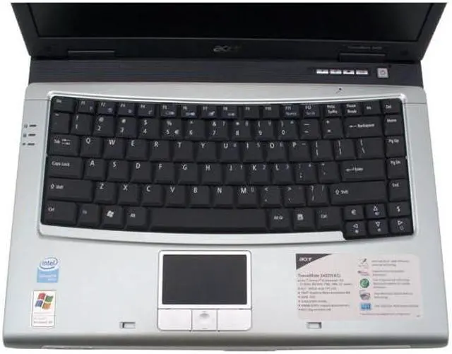 Alt view image 4 of 14 - Acer TravelMate 14.1" Intel Celeron M 370 256MB Memory DDR2 400 Windows XP Home LX.TB205.077