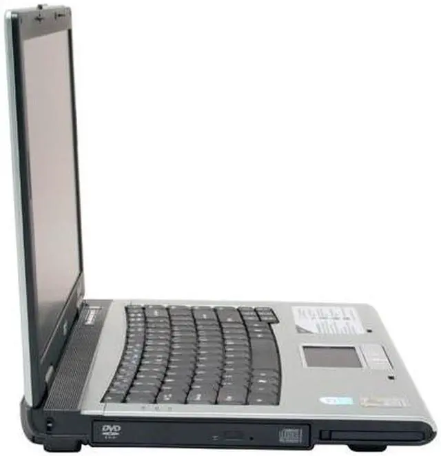 Alt view image 6 of 14 - Acer TravelMate 14.1" Intel Celeron M 370 256MB Memory DDR2 400 Windows XP Home LX.TB205.077