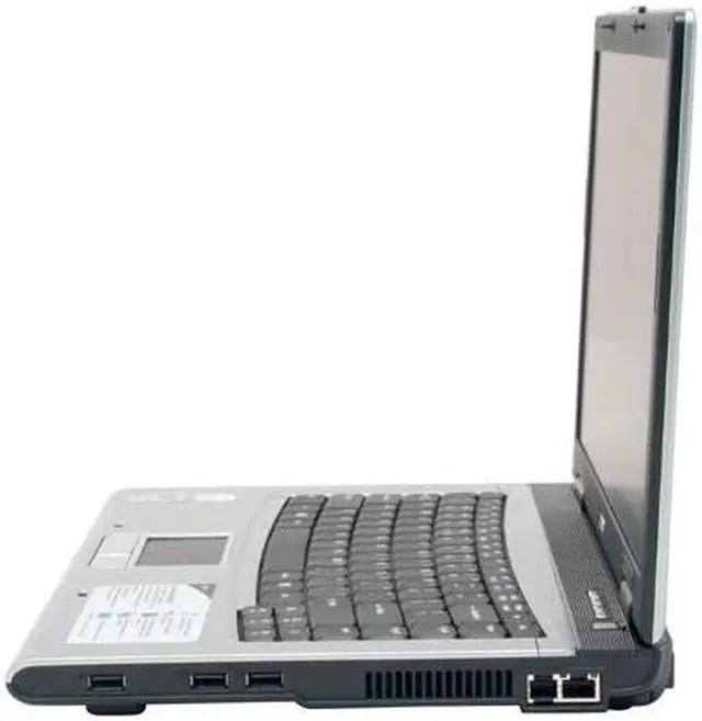 Alt view image 7 of 14 - Acer TravelMate 14.1" Intel Celeron M 370 256MB Memory DDR2 400 Windows XP Home LX.TB205.077