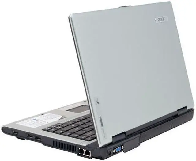 Alt view image 9 of 14 - Acer TravelMate 14.1" Intel Celeron M 370 256MB Memory DDR2 400 Windows XP Home LX.TB205.077